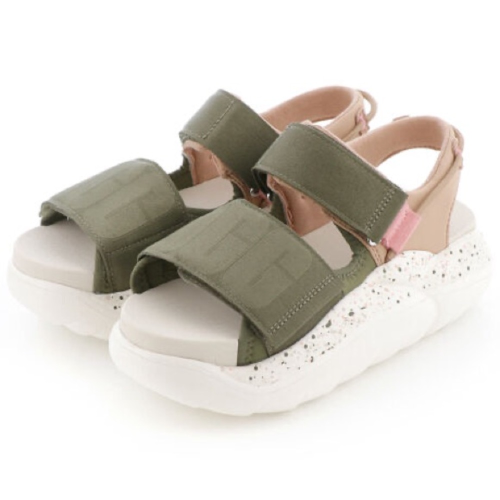 UGG LA Cloud Strap Sandals-Burnt Olive